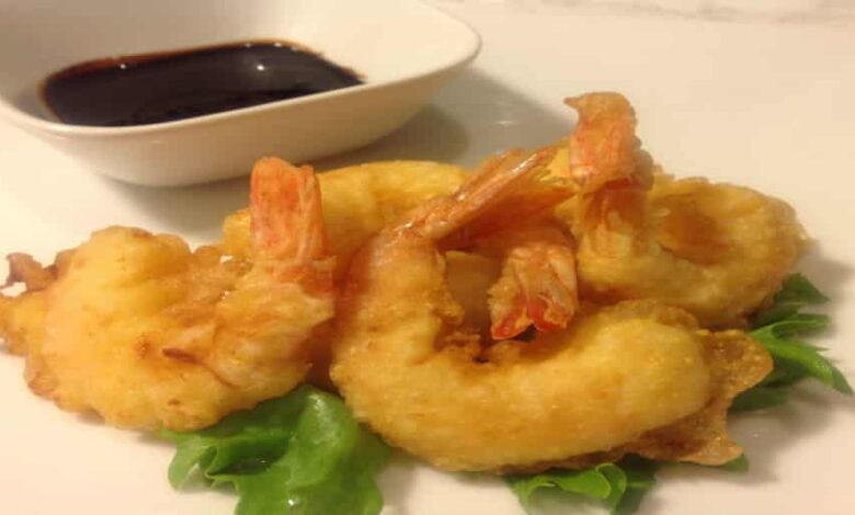 Creveti tempura reteta video