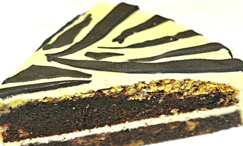 Tort Zebra cu martipan adygio kitchen