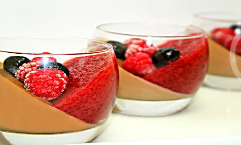 panna cotta cu nutella si zmeura adygio kitchen