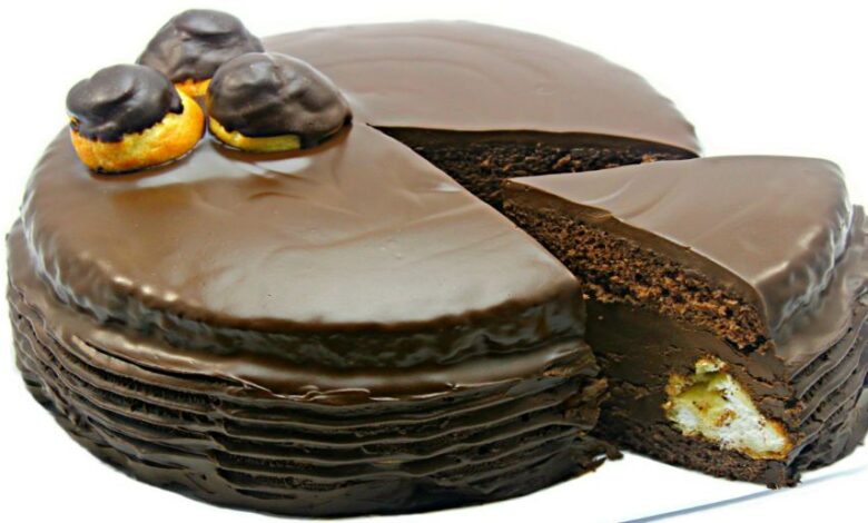 Tort Profiterol cu ciocolata adygio kitchen