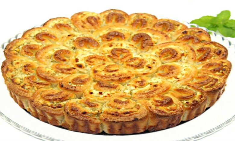pasca floare cu branza adygio kitchen