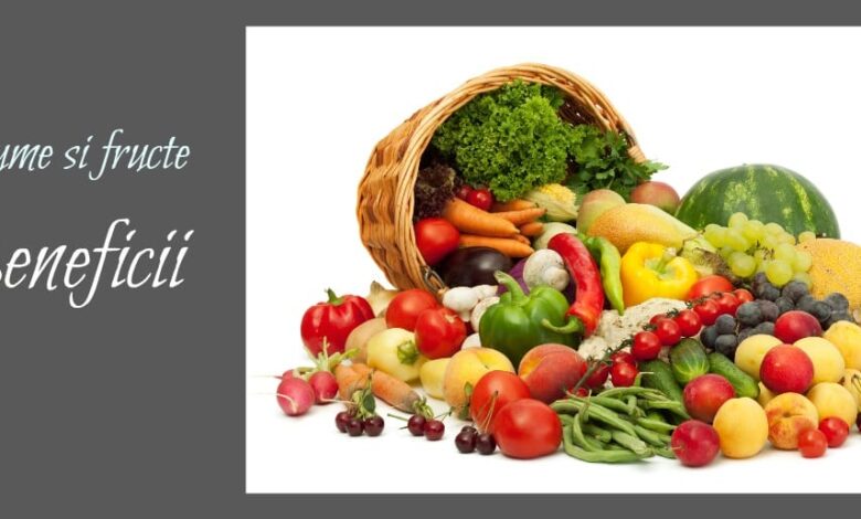 Fructe si legume beneficii