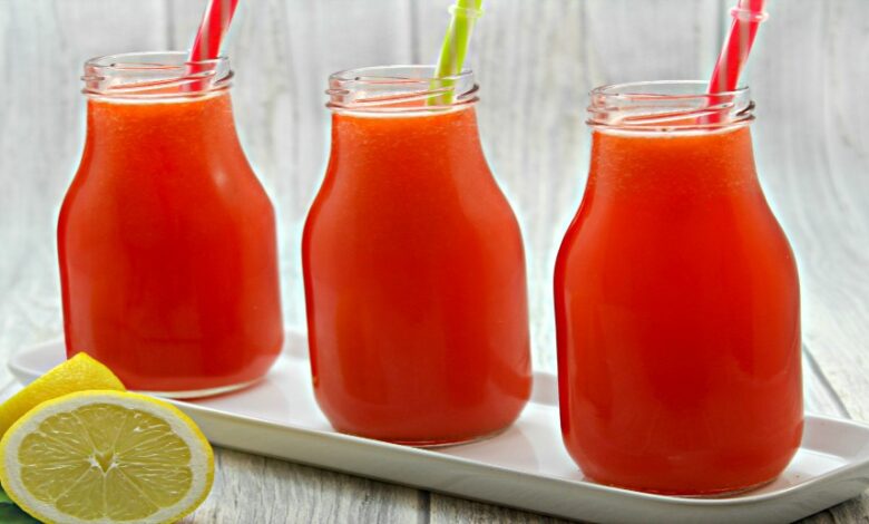 Limonada cu capsuni adygio kitchen