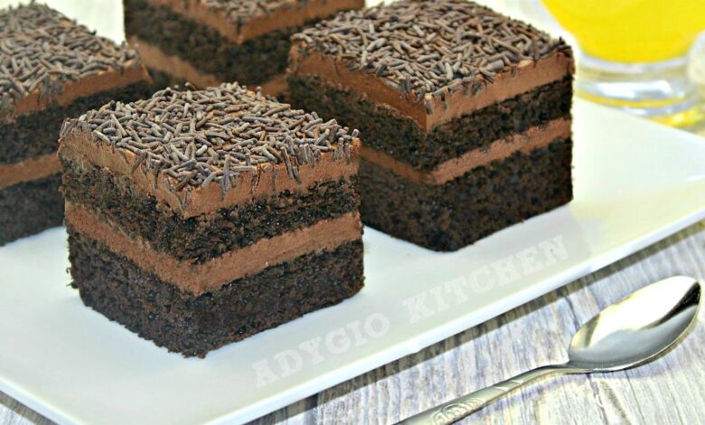 Prajitura Brigadeiro o prajitura de casa cu crema de cacao si lapte condensat