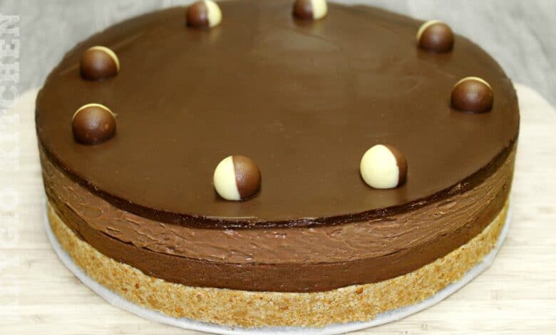 Cheesecake cu ciocolata si nutella reteta fara coacere .O reteta de cheesecake fara coacere