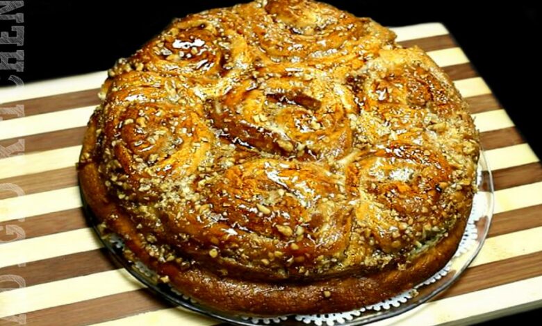 Cozonac Rosenkrantz cu nuca caramel adygio kitchen