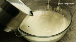 tort esterhazy mix oua cu lapte