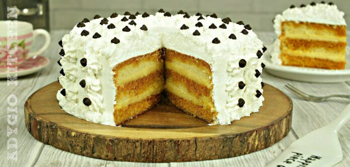 Tort cu crema de vanilie sau tort Petre Roman adygio kitchen Tort cu crema de vanilie sau tort Petre Roman adygio kitchen