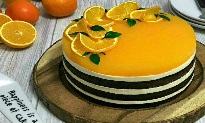 tort Fanta cu suc de portocale