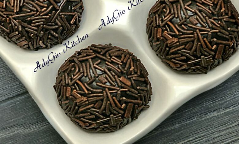 Bomboane Brigadeiro bomboane braziliene reteta adygio kitchen