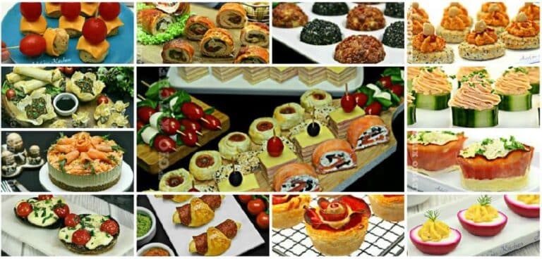 Aperitive , cele mai bune retete de aperitive festive reci sau calde