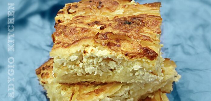Placinta rapida cu telemea de oaie adygio kitchen