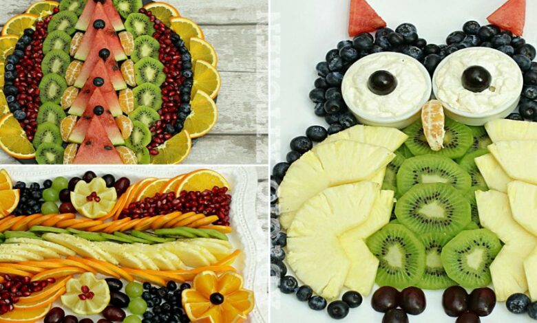 Platou festiv de fructe adygio