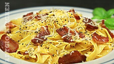 Paste carbonara reteta