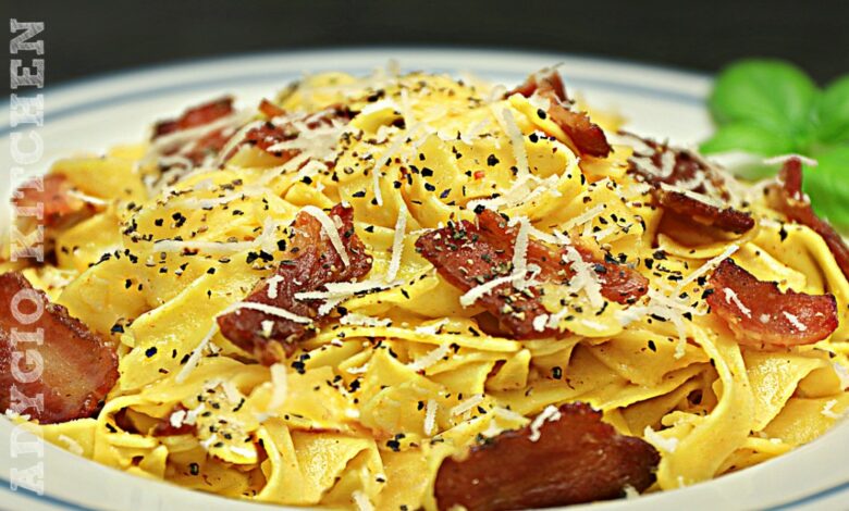 Paste carbonara reteta autentica italiana cu toate secretele adygio kitchen