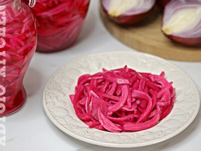 Ceapa rosie murata pentru salate si langa ciorbe adygio kitchen