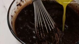 Unt topit in glazura de cacao