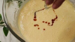 Esenta de vanilie in compozitia pentru cheesecake destept