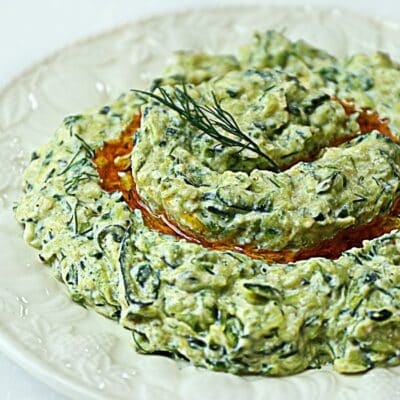 Salata de dovlecei cu usturoi adygio kitchen