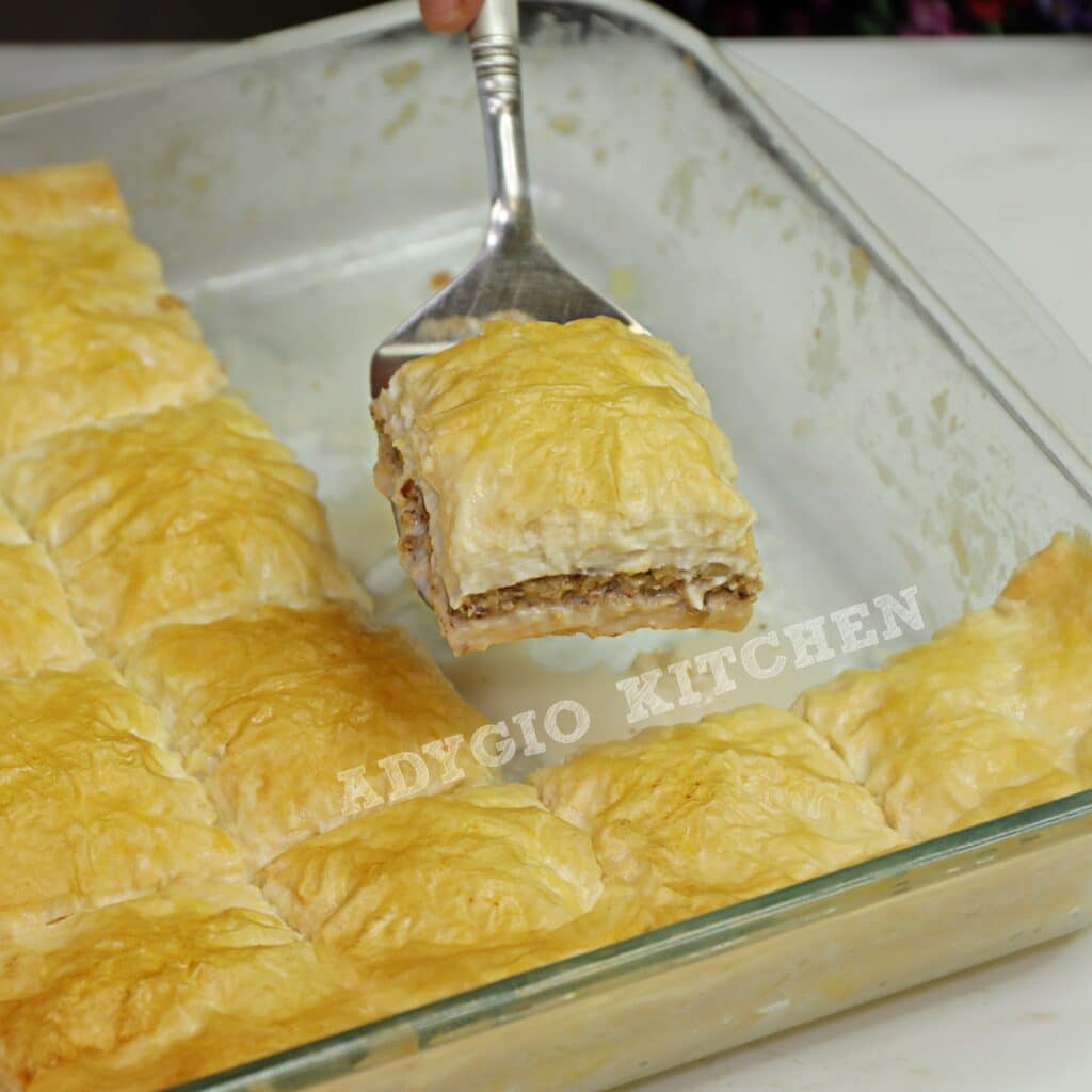 Baklava rece cu lapte