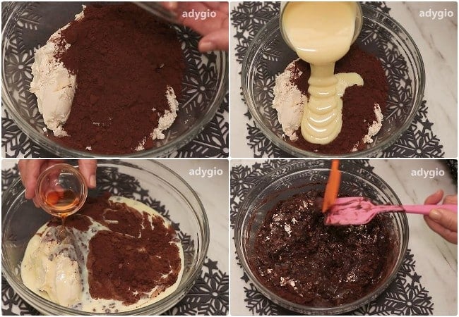 Amestec ingrediente pentru cea mai buna crema de ciocolata pentru tort