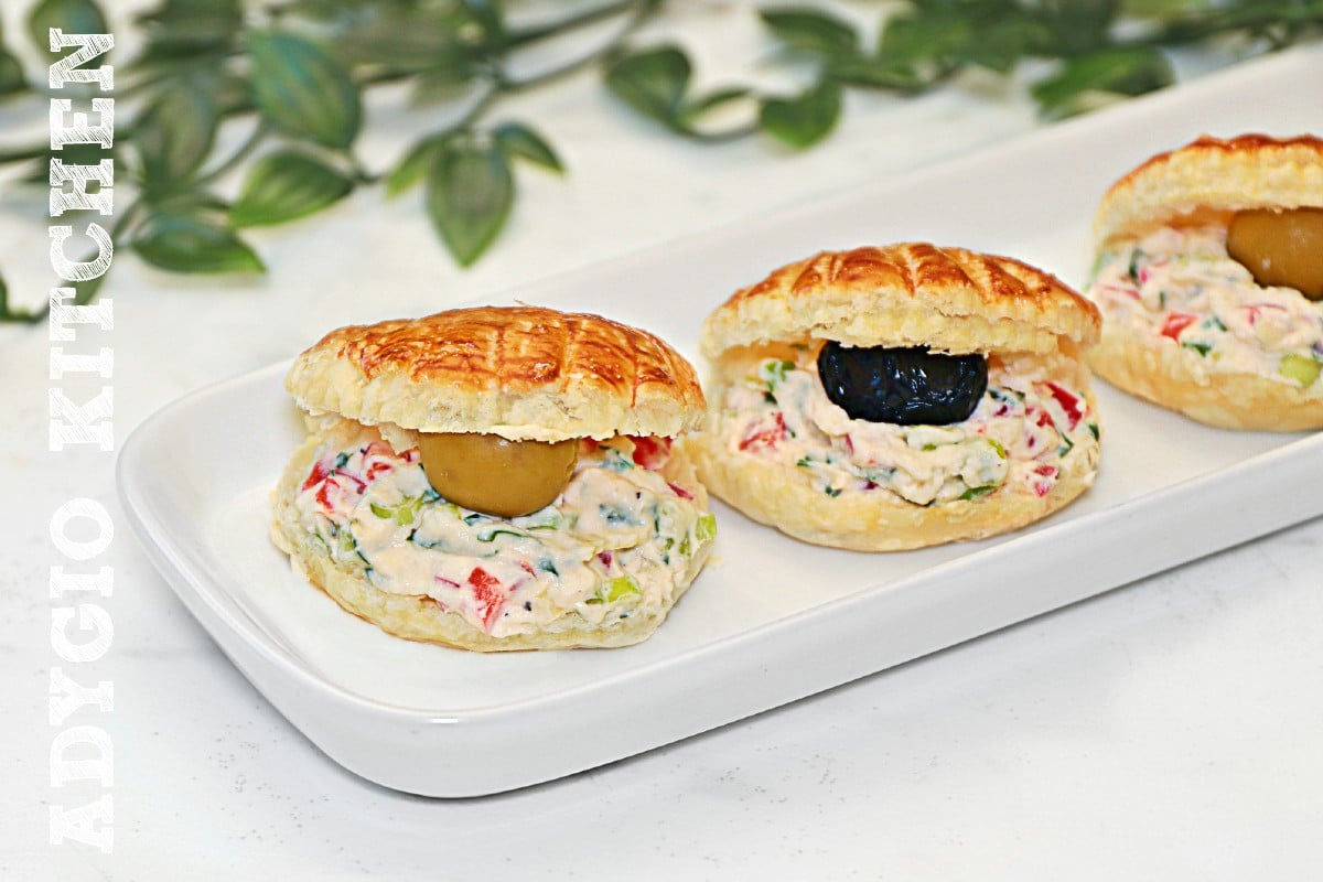 Scoici aperitiv cu foietaj