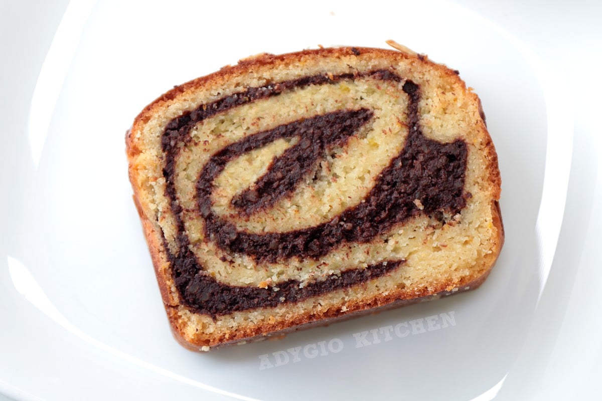 Felie de cozonac fara gluten si zahar